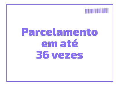 Parcelamento em at 36 vezes